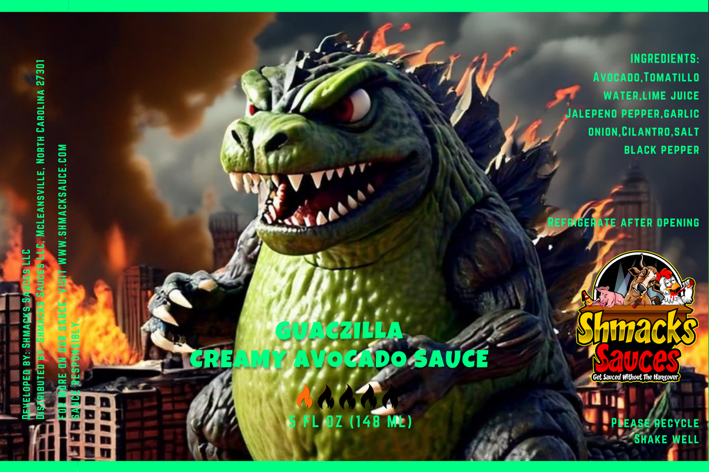 Shmack'N GuacZilla
